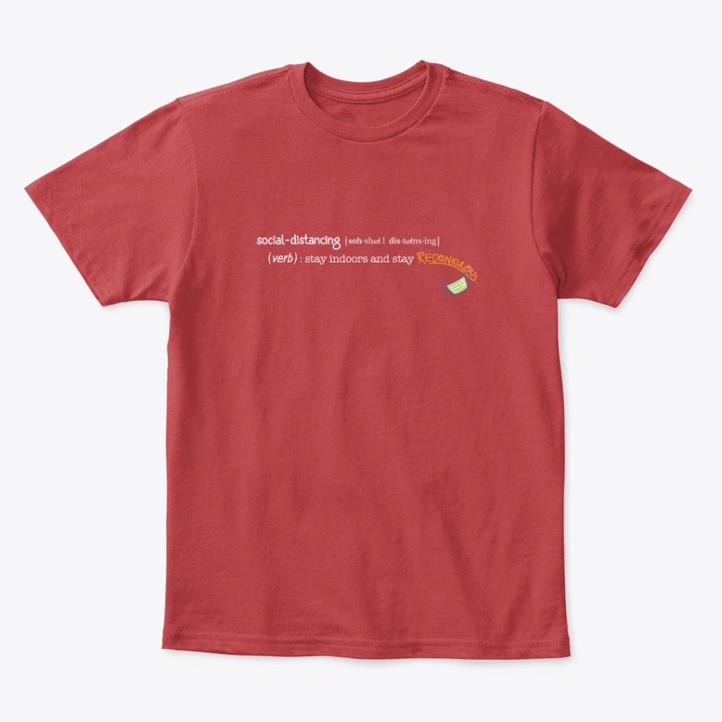 6 Feet Away Premium Quality Kids Tee