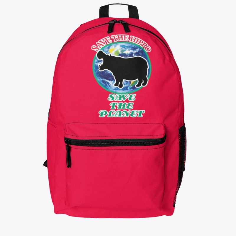 SAVE THE PLANET SAVE THE ANIMALS Hippo