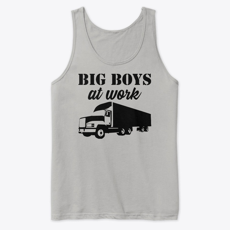 Big boys at work LKW Trucker