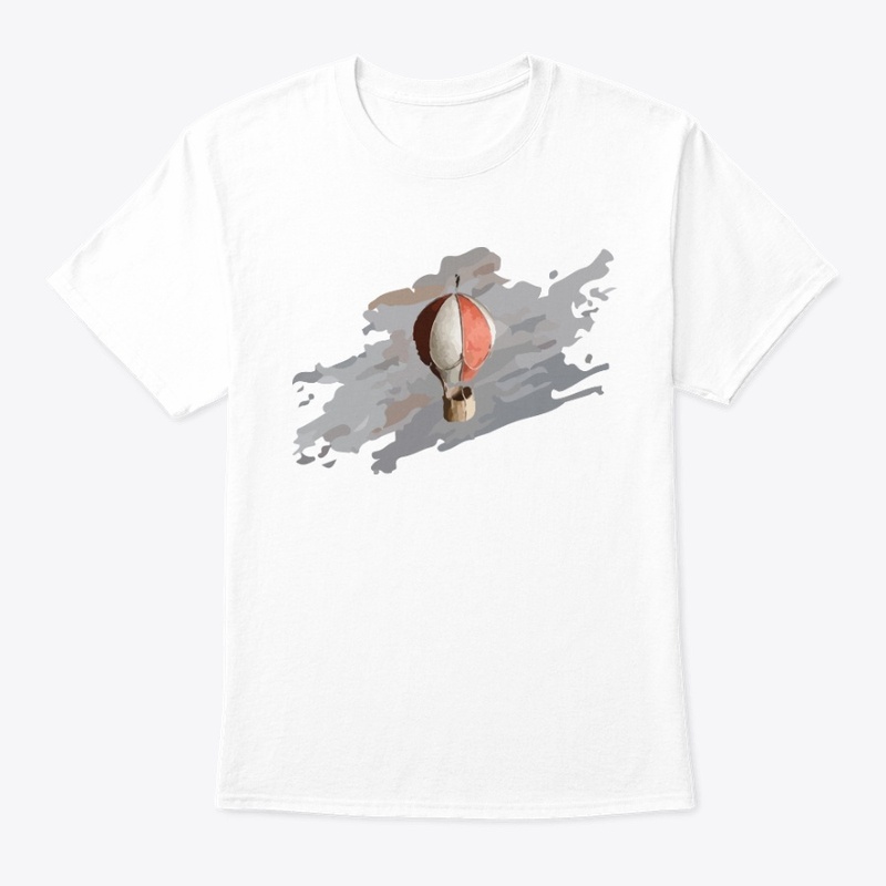 Hot air balloon drawing