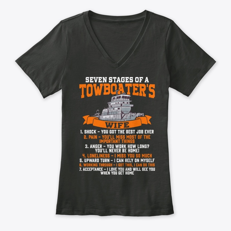 Seven Stages Of A Towboater's Wife