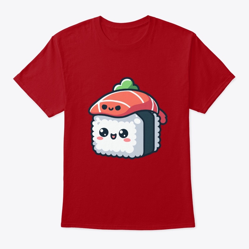 kawaii sushi character - food