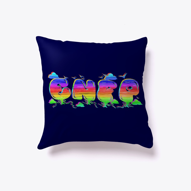 ENFP Rainbow Baloon Calligraphy Design