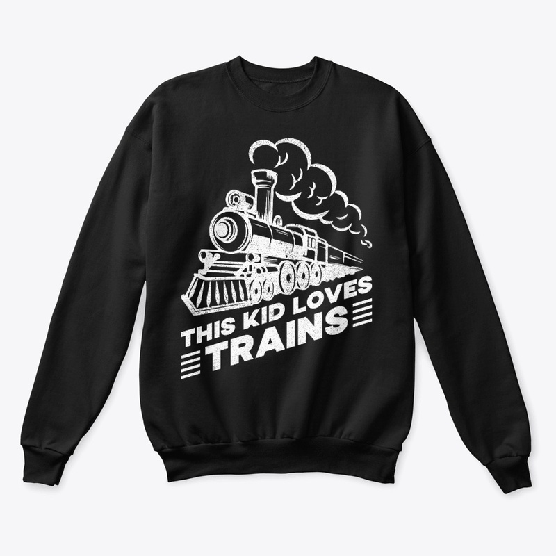 This Kid Loves Trains - Steam Locomotive
