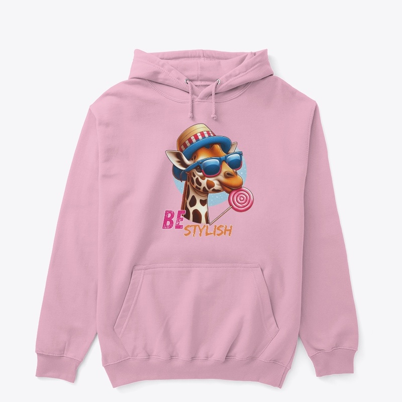 Stylish shirt with a cool giraffe design