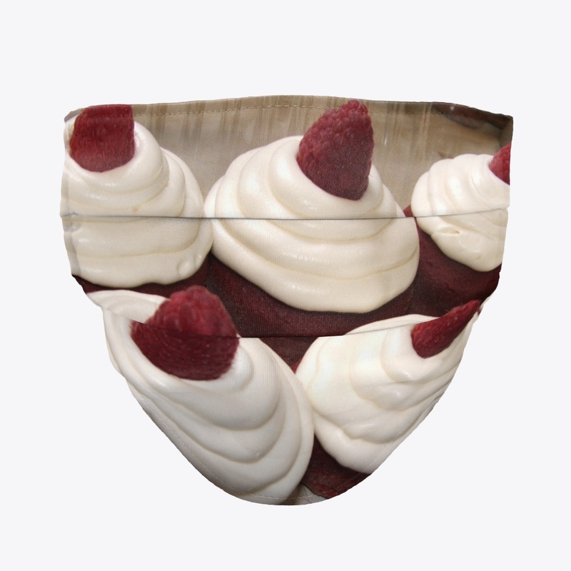 Red Velvet Cupcakes Mask