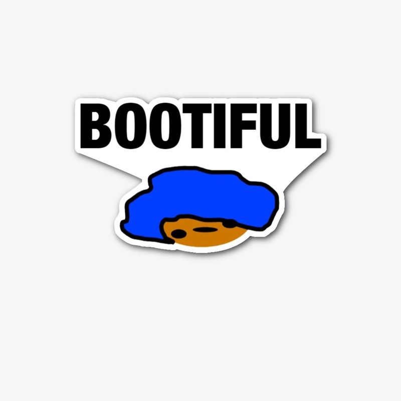 Bootiful Doroin Die Cut Sticker