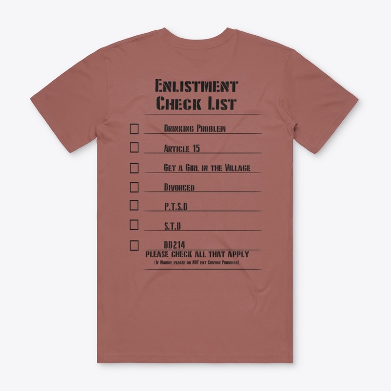 Enlistment Check List