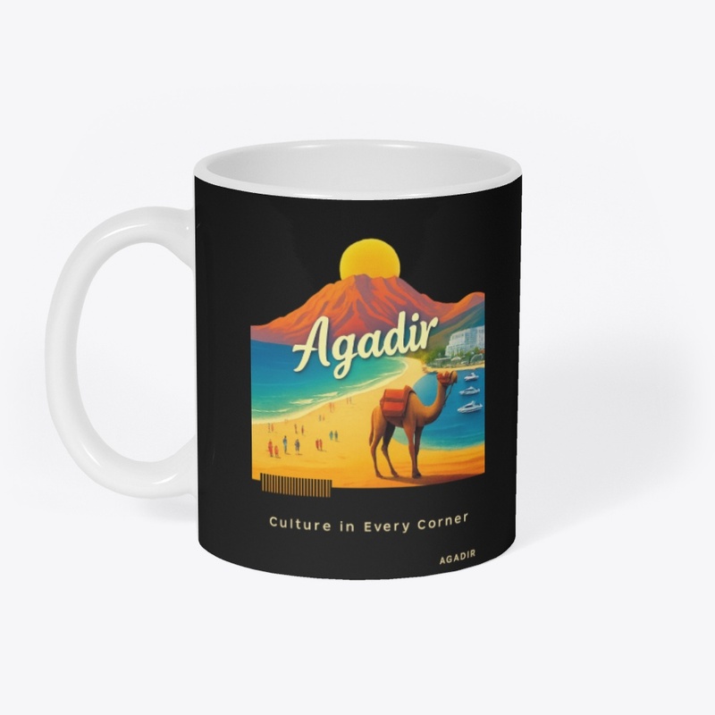 Arabic Agadir T-shirt design