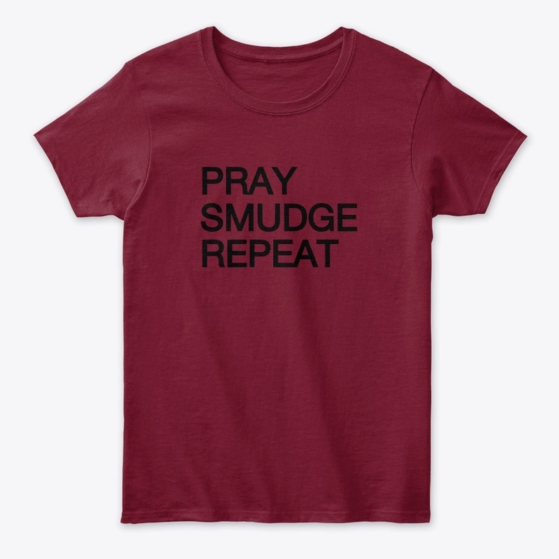 Pray Smudge Respeat native tee