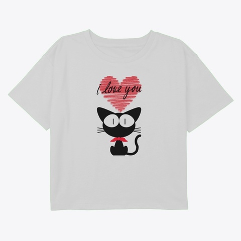 Mi Cat Hermoso White Camiseta Front