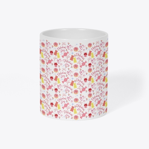 Valentine Crush White T-Shirt Right