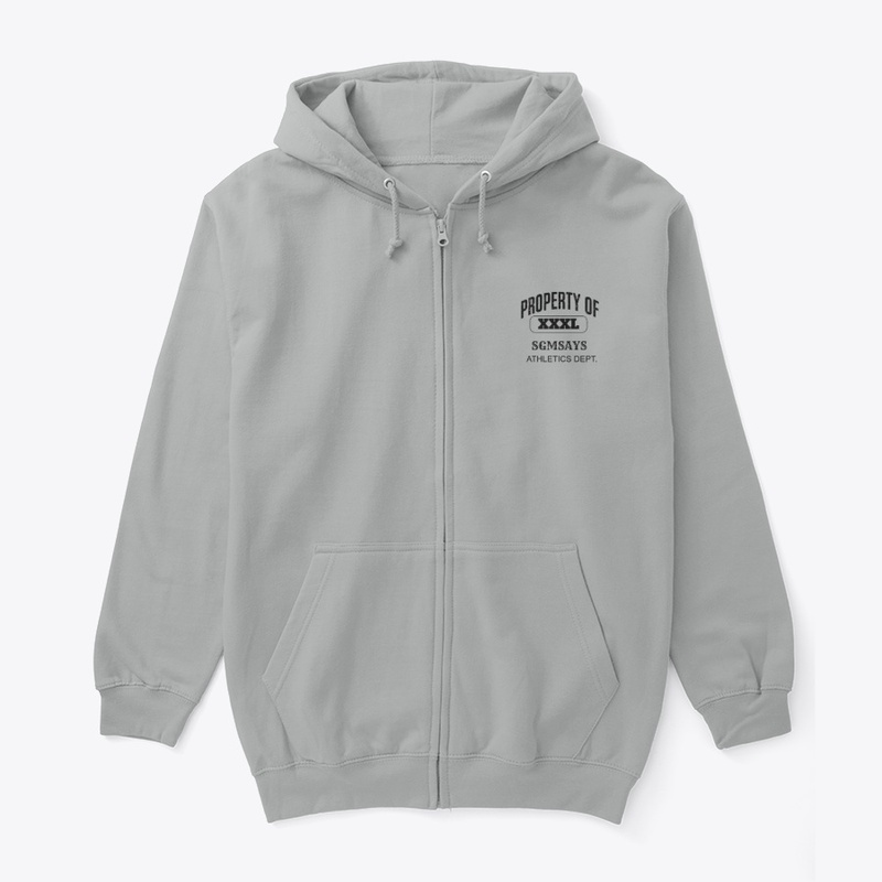 Propert of Xxxl - Unisex Full Zip Hoodie - Unisex Full Zip Hoodie