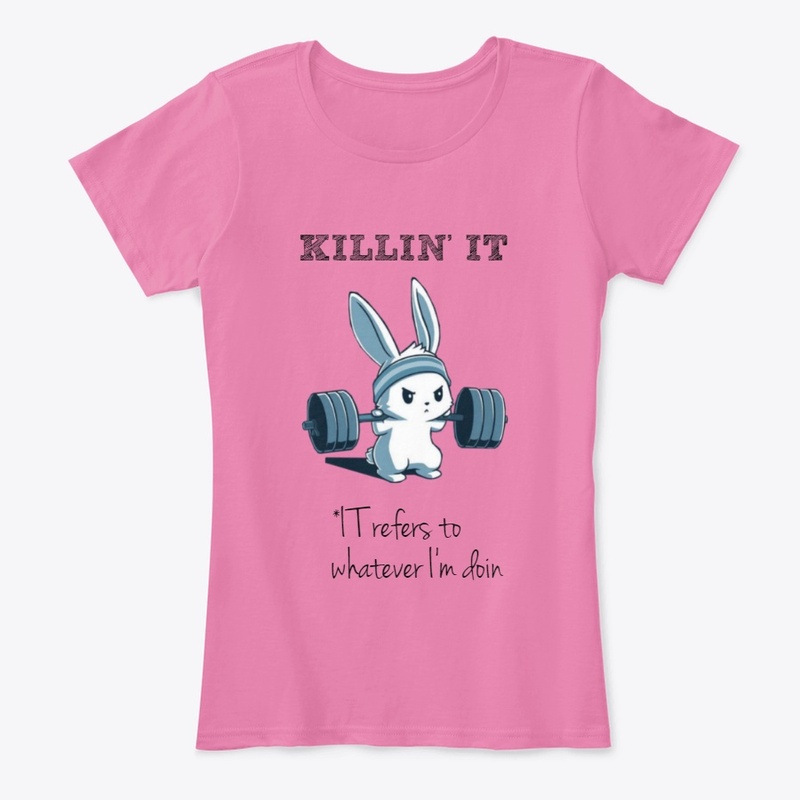 killin it  fitness bunny lift cute fit  