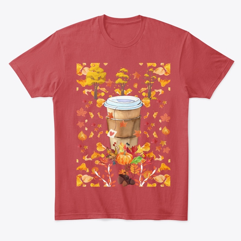 pumpkin spiced Latte in autumn 