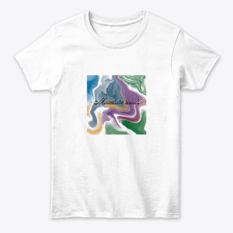 Mountain roads T-shirt /merchandise 