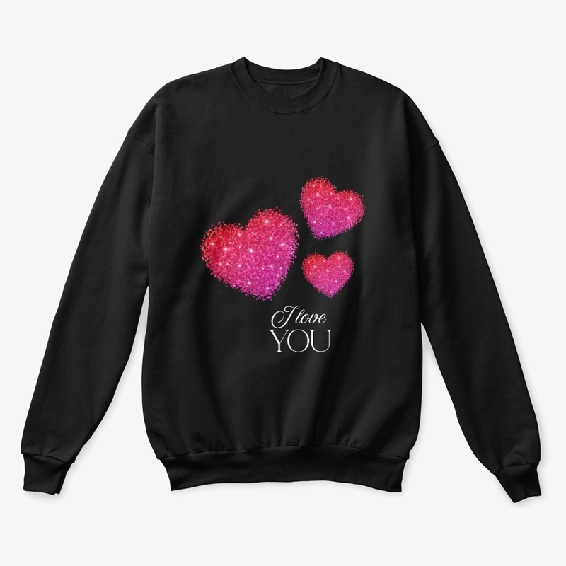 "I Love You" Heart Valentine Sweater