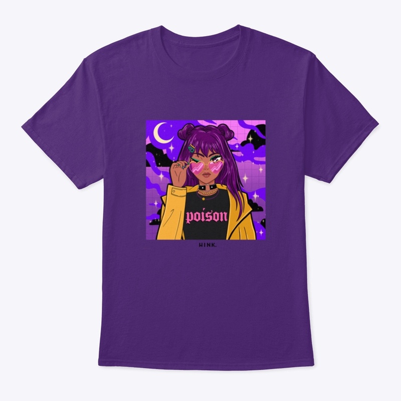 Graphic Top - "POISON"