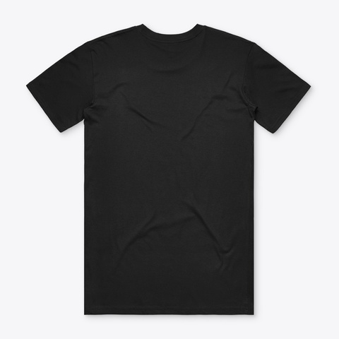 Fresh Tee Black T-Shirt Back