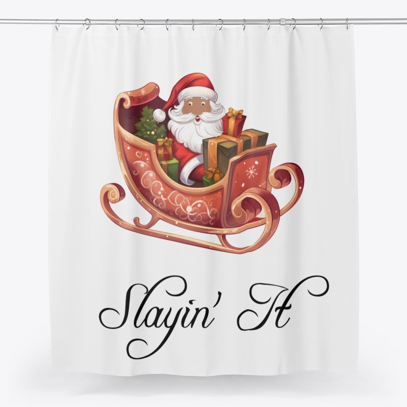 Slayin' It Brown Santa Design 1