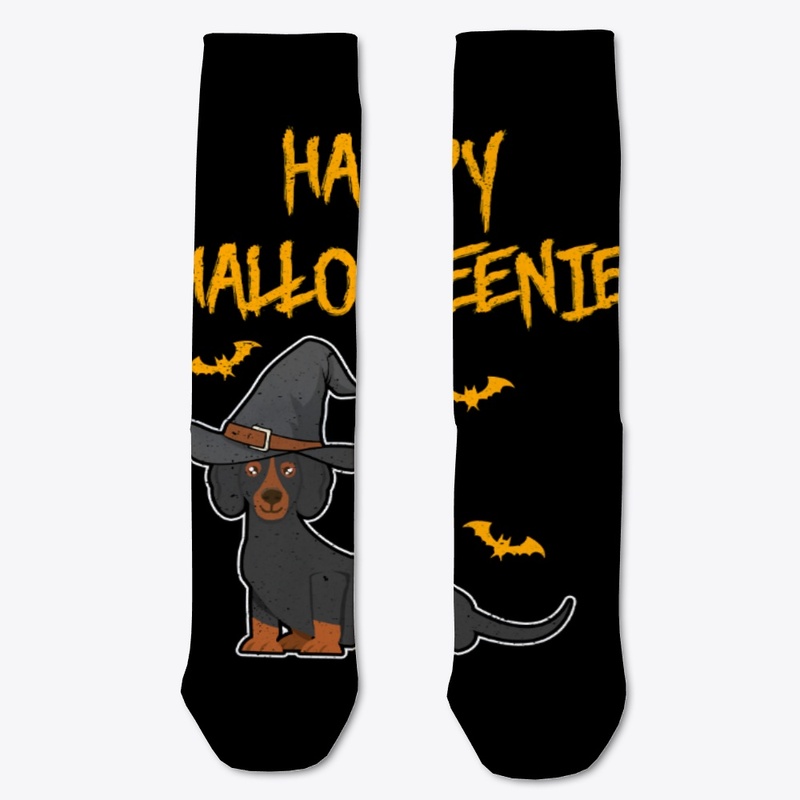 Happy Halloweenie Dachshund DogHalloween