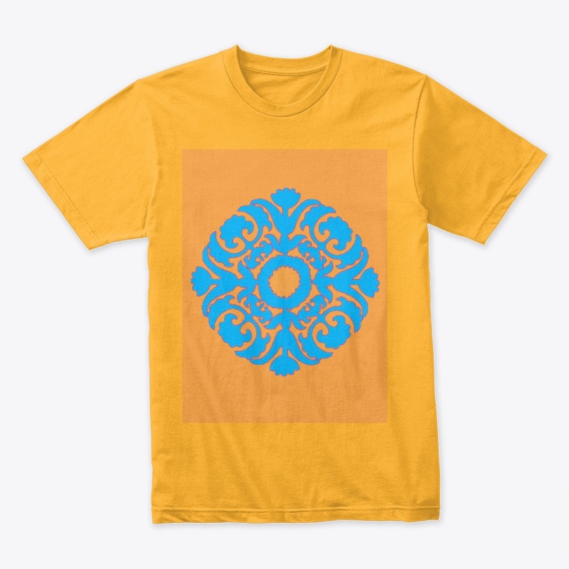Tangerine And Turquoise