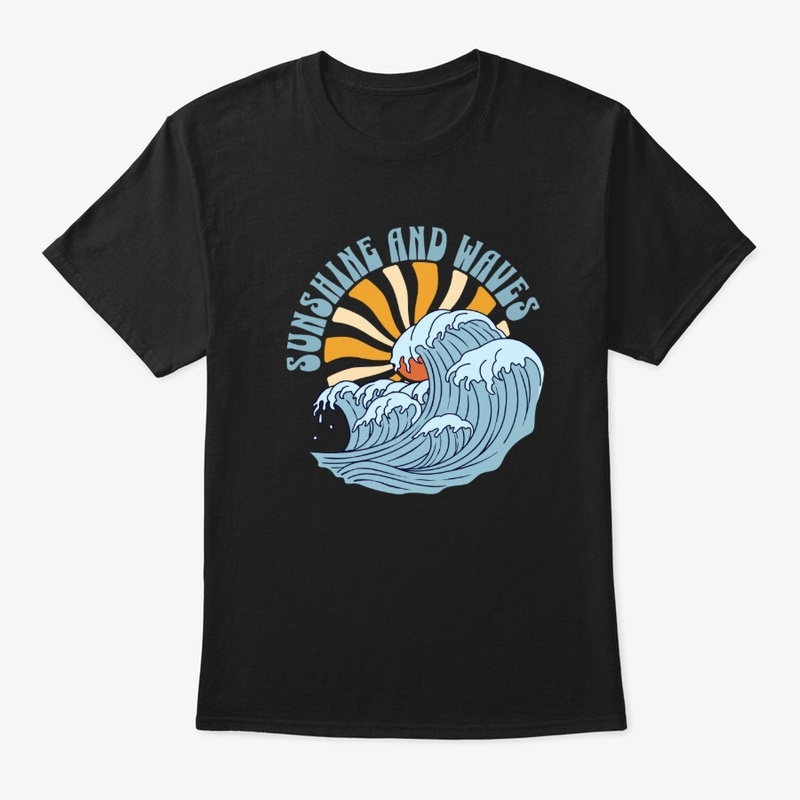 Sunshine and Waves Summer Tropical Merch