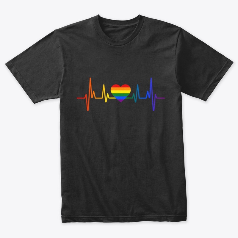 LGBT Gay Pride Heartbeat