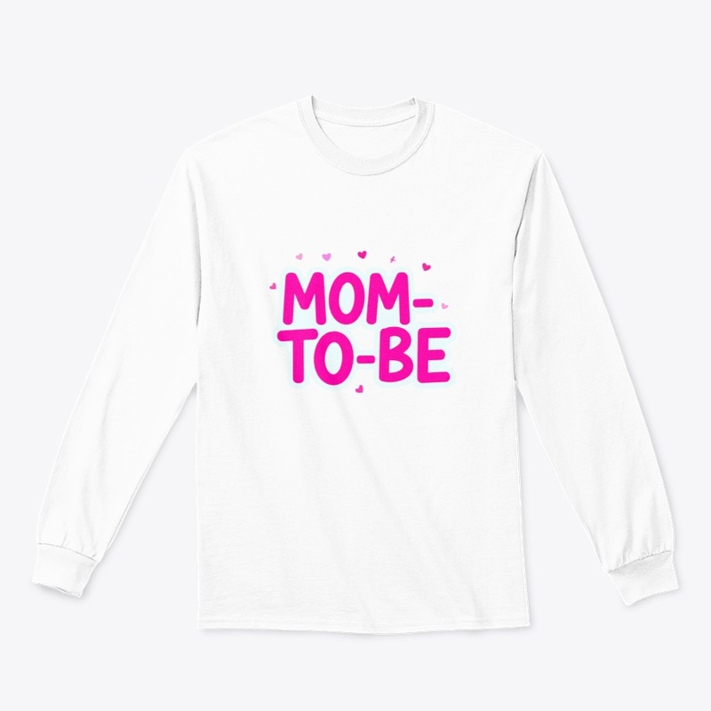 MOM TO BE Confetti Maternity Tee