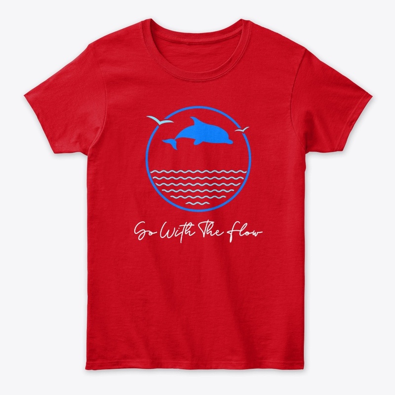 Go With The Flow Dolphin