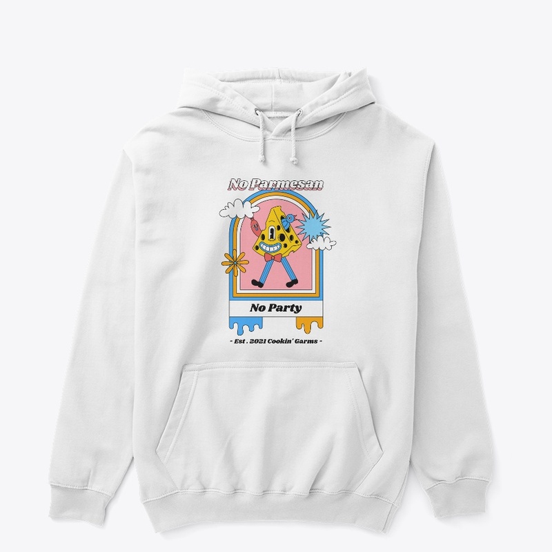 No Parmesan Alt (Front Print)