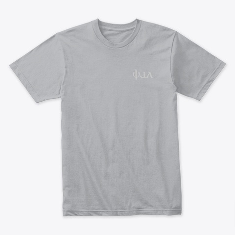 Death Heather Grey T-Shirt Front