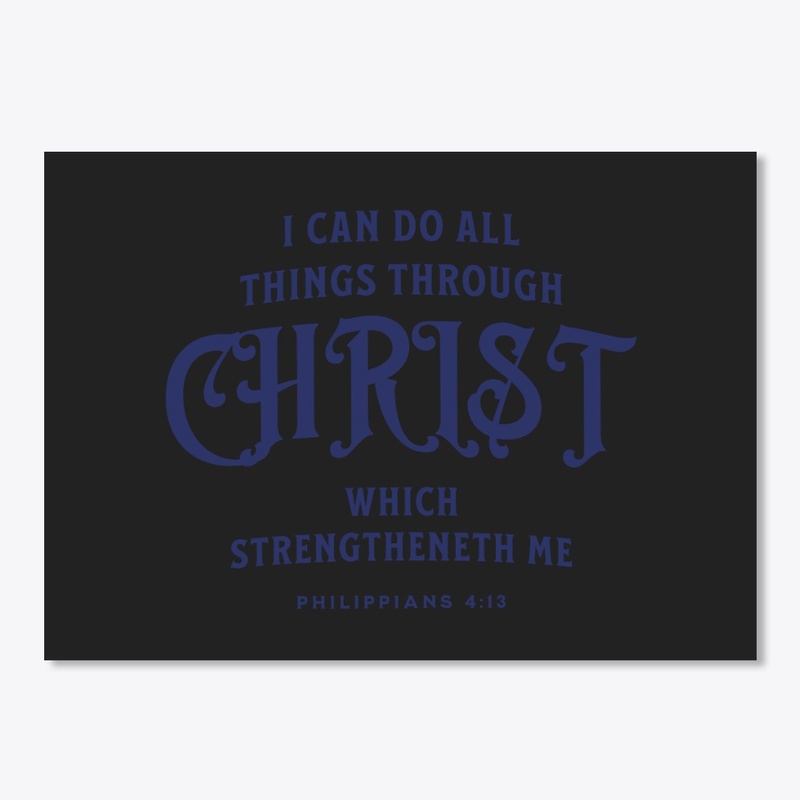All things through christ