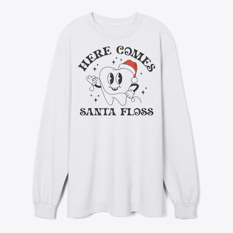Here Comes Santa Floss
