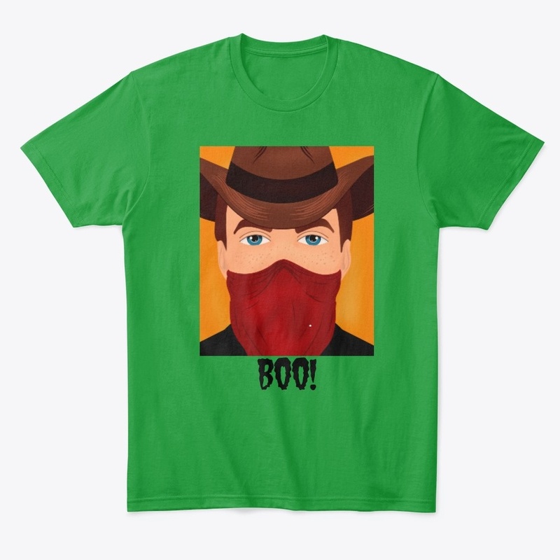 Simple Cowboy Face Halloween Costume