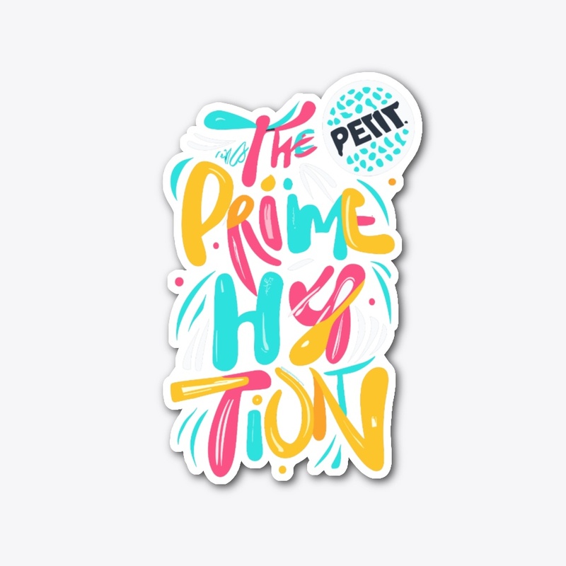 T-shirt design with "prime hydration"