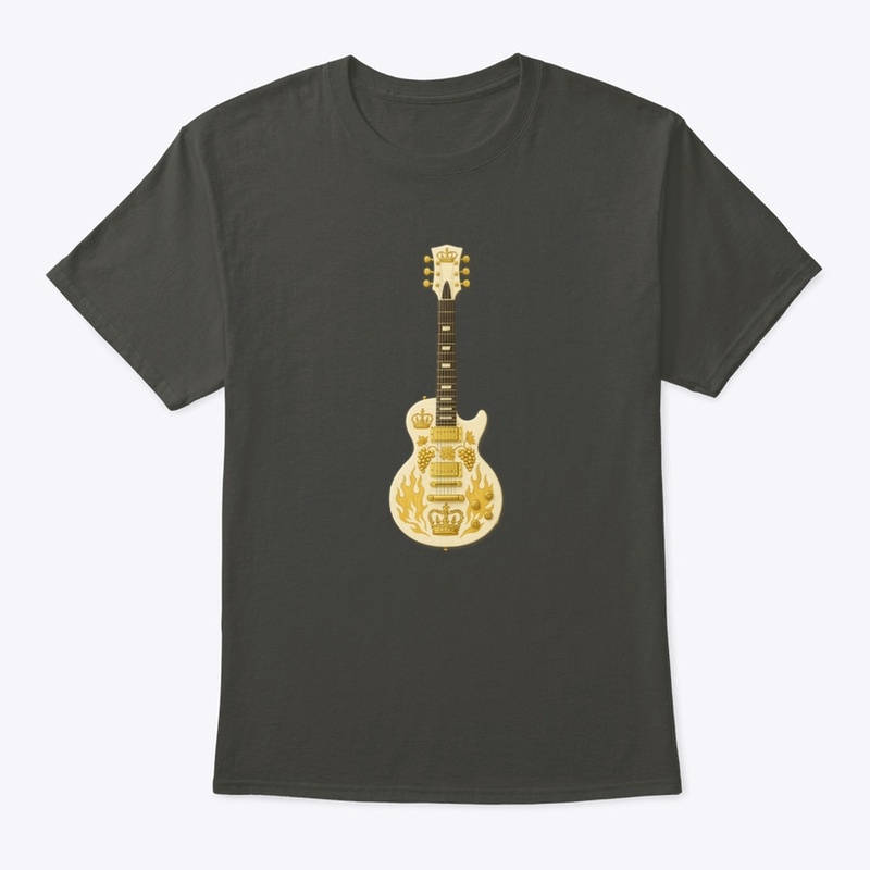 Fire Guitar Gold