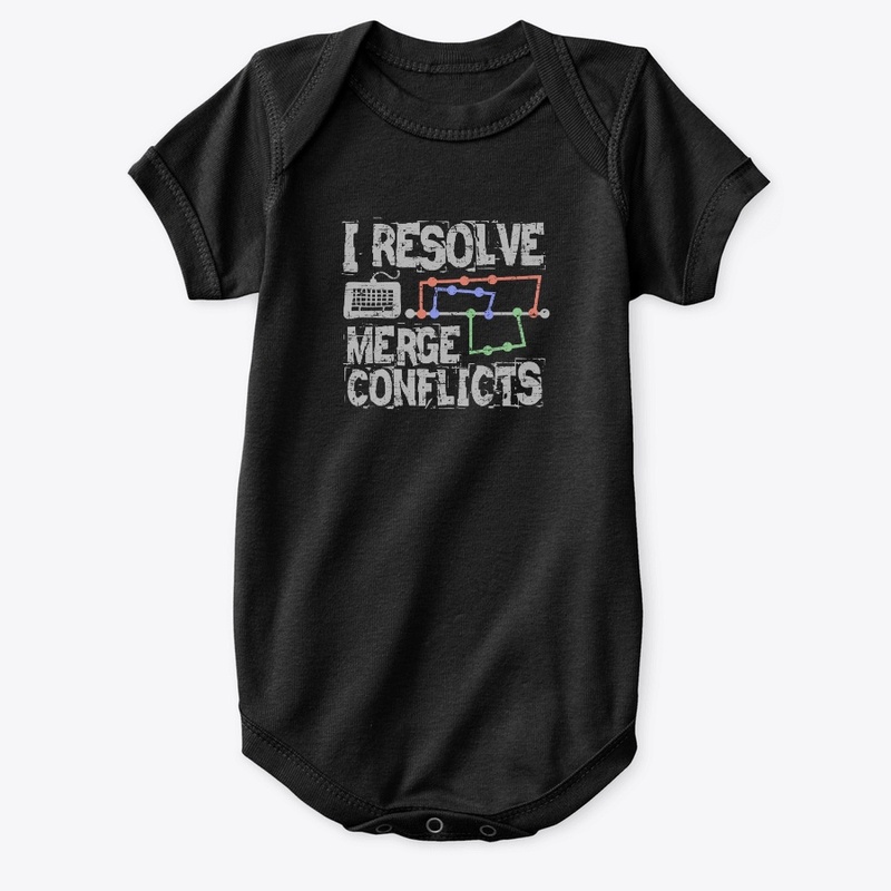 I Resolve Merge Conflicts Grunge