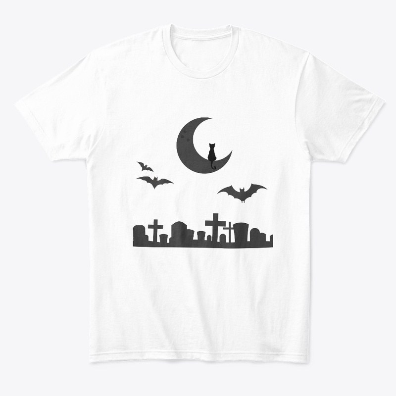 Halloween graveyard