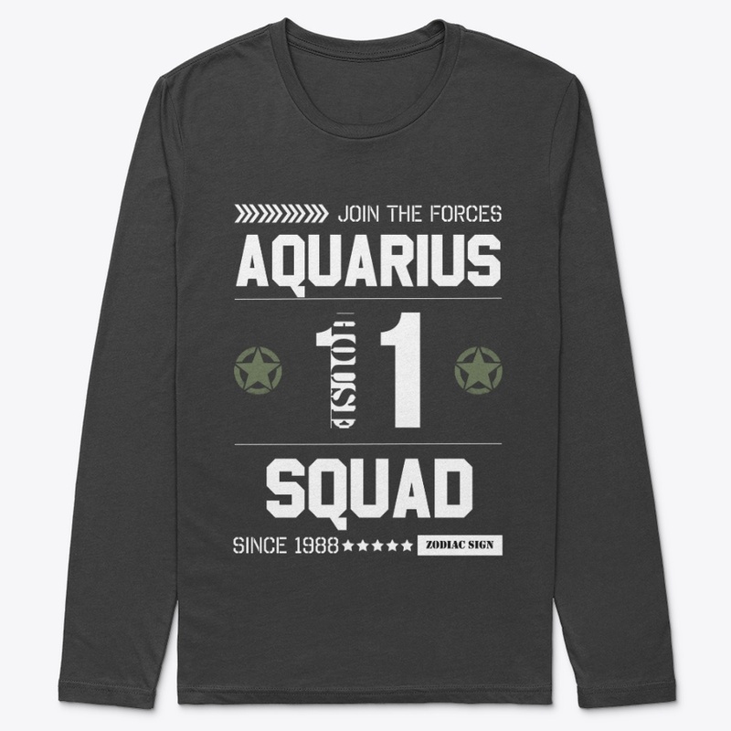 Zodiac Majesty Aquarius Squad White