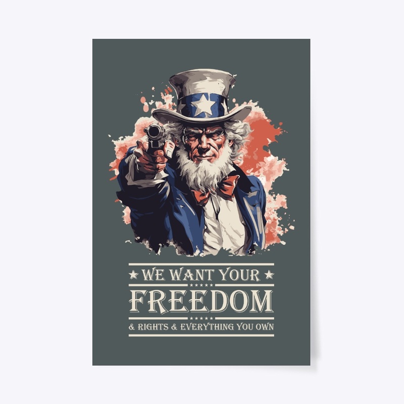 WE WANT YOUR FEEDOM - EXTRAS