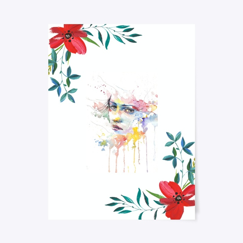 Home interior poster