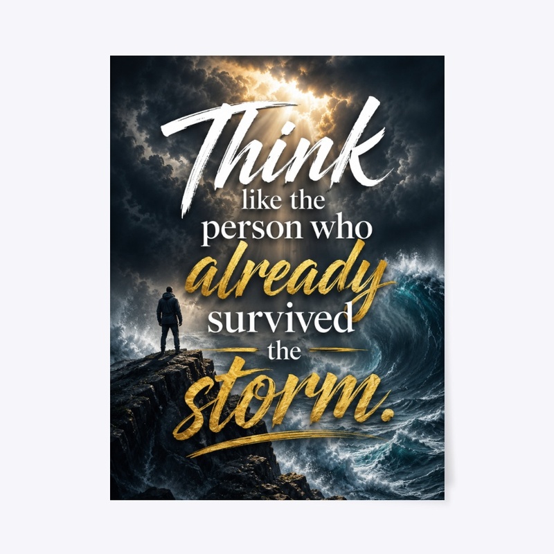 Storm Survivor Mindset Art