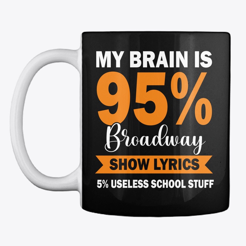 My Brain Is 95% Broadway Lyrics Fun