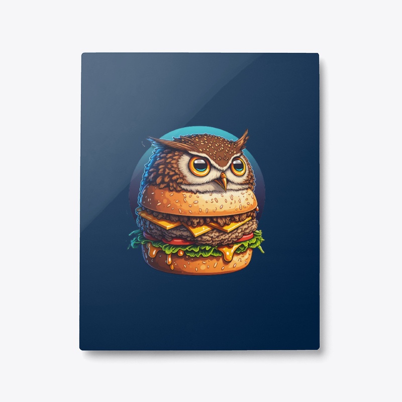 FEATHERED FOOD LOVERS: PLAYFUL OWEL