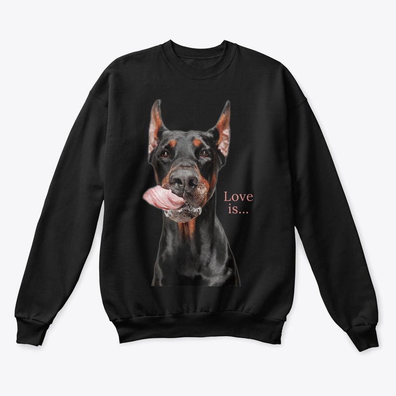 DOBERMAN DOBERMAN PINSCHER DOG MOM DAD L