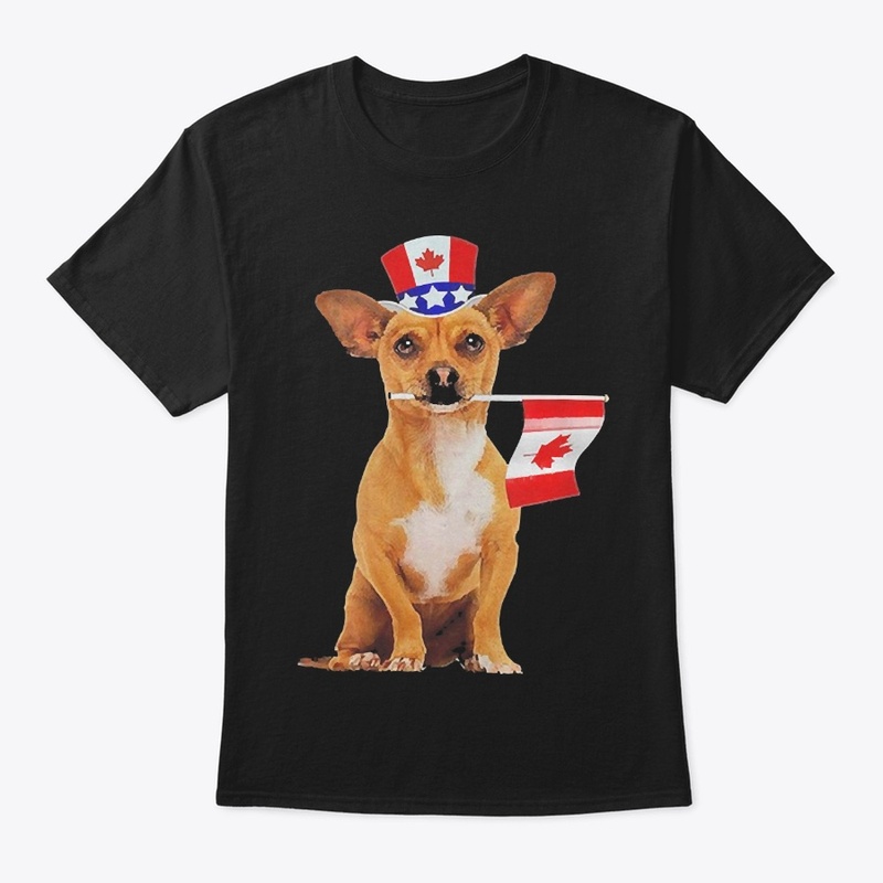 Canadian Flag Maple Leaf Chihuahua