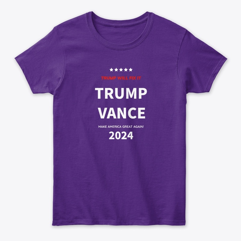 Trump will fix it - Trump Vance t-shirt
