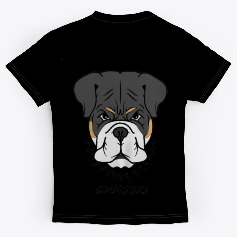 HI CLUB COURTSKI THE BULLDOG T-SHIRT