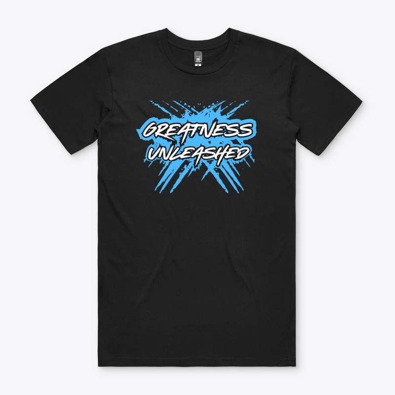 Greatness Unleashed(Neon Blue)